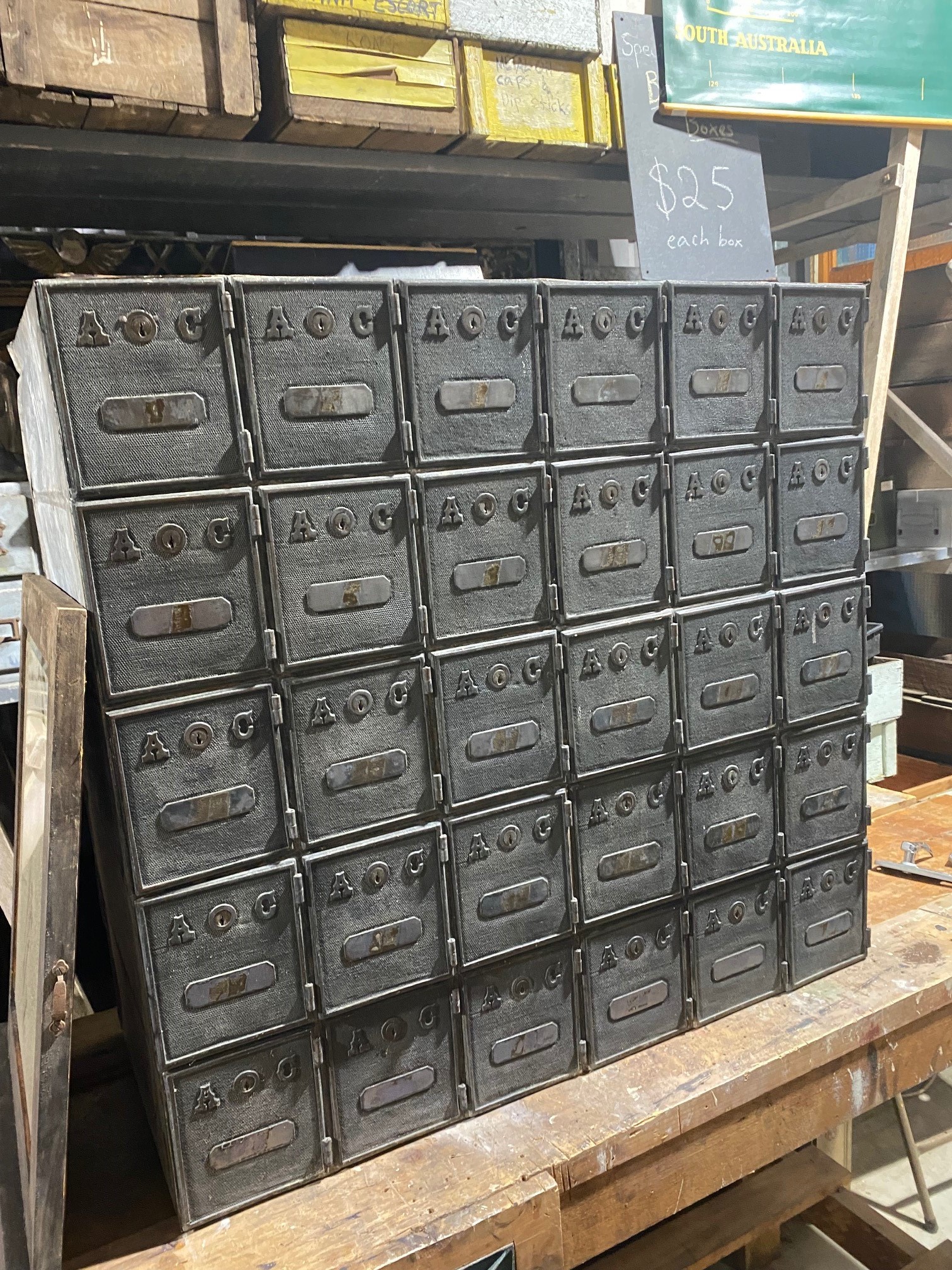 Old Post Office Boxes – Grand Ideas